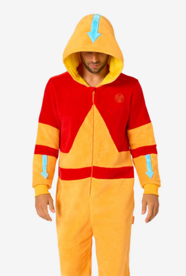 Opposuits Aang Onesie - Avatar Jumpsuit - Volwassenen