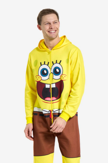 Opposuits Spongebob Onesie - Jumpsuit - Volwassenen