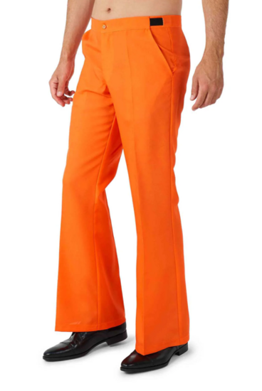 Suitmeister Kostuum - Disco Suit 2 delig - Oranje - Volwassenen
