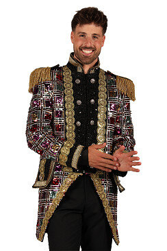 Thetru Carnavalsjas Heren - Sequin Mirror