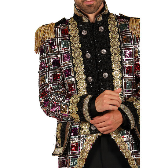 Thetru Carnavalsjas Heren - Sequin Mirror