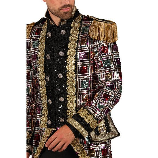 Thetru Carnavalsjas Heren - Sequin Mirror