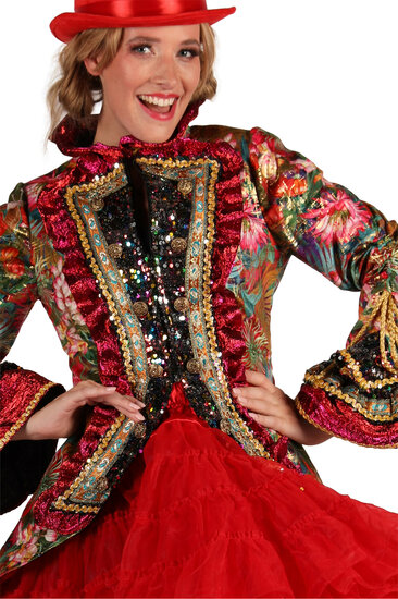 Thetru Carnavalsjas Dames - Carnevale Fi&euml;sta Flowers