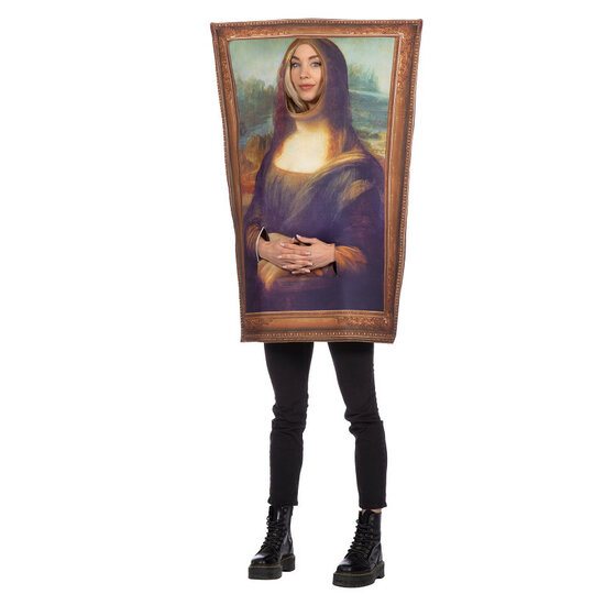 Mona Lisa Schilderij Kostuum - Volwassenen