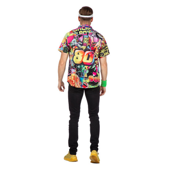 Party shirt 80's - Disco Foute Party - Heren