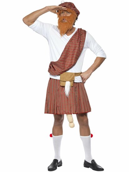 Well Hung Highlander - Schots Kostuum - Penis - Heren