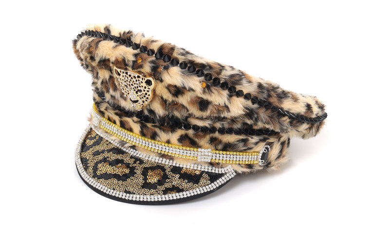  Luxe Bonte Pet Panter - Met Steentjes - Volwassenen