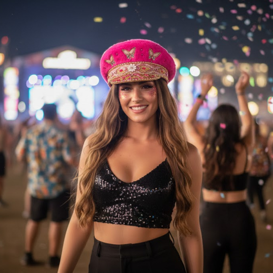  Luxe Bonte Pet Roze - Met Steentjes - Volwassenen