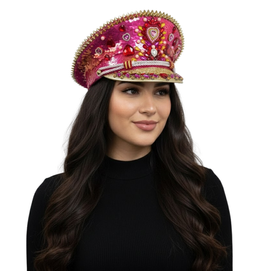 Pet Luxe Valentijn Goud - Met Steentjes en Pailletten