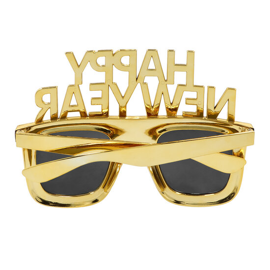Partybril Bling Bling - Happy New Year - Goud