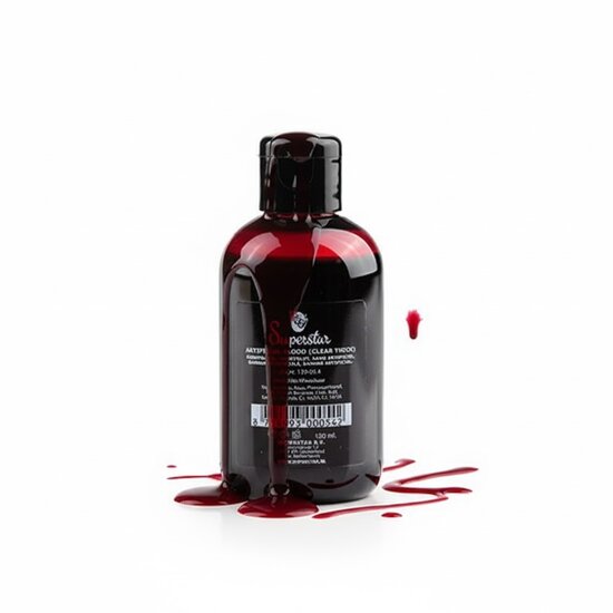 Superstar Kunstbloed Helder Dik - 100 ml