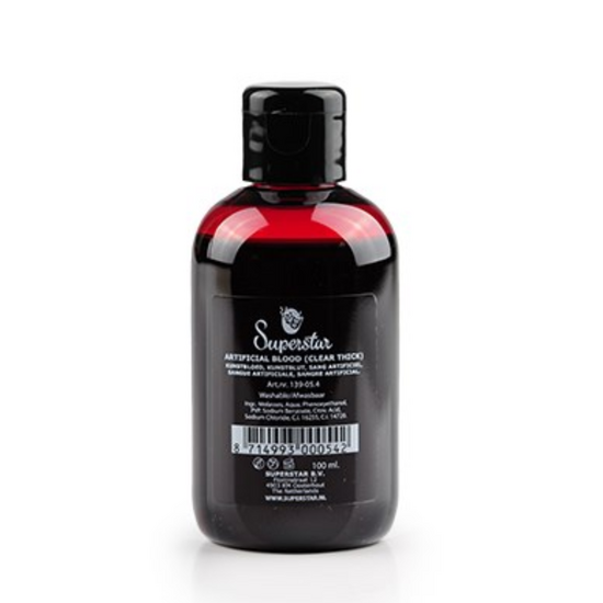 Superstar Kunstbloed Helder Dik - 100 ml