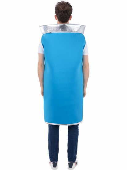 Pringles Kostuum - Salt and Vinegar - Blauw - Volwassenen