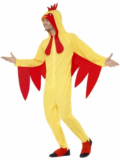 Kostuum Haan - Dieren Kostuum - Jumpsuit - Volwassenen