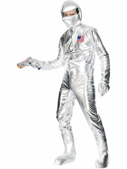 Astronaut - Space Kostuum - Jumpsuit - Heren