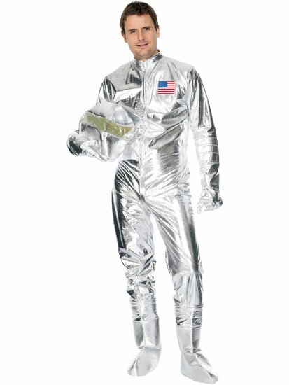 Astronaut - Space Kostuum - Jumpsuit - Heren