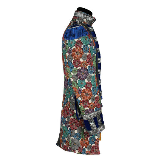 Thetru Carnavalsjas Heren - Rustic Flower - Blauw