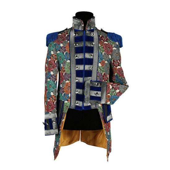 Thetru Carnavalsjas Heren - Rustic Flower - Blauw