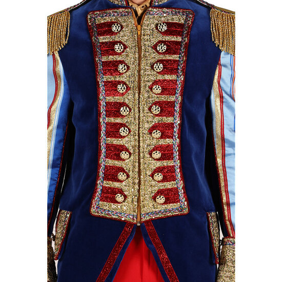 Thetru Carnavalsjas Heren - Velvet Sensation - Blauw