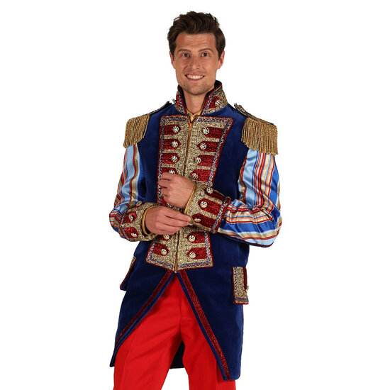 Thetru Carnavalsjas Heren - Velvet Sensation - Blauw