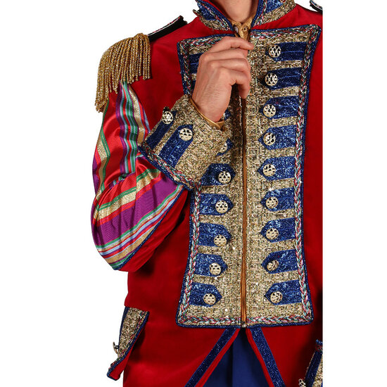 Thetru Carnavalsjas Heren - Velvet Sensation - Rood