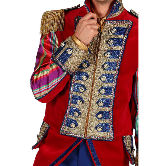 Thetru Carnavalsjas Heren - Velvet Sensation - Rood