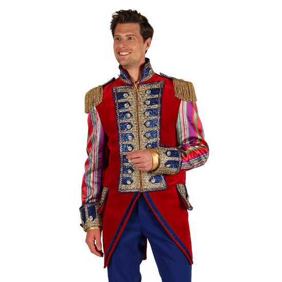 Thetru Carnavalsjas Heren - Velvet Sensation - Rood