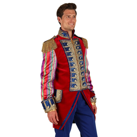 Thetru Carnavalsjas Heren - Velvet Sensation - Rood