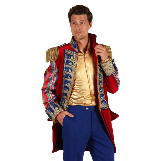 Thetru Carnavalsjas Heren - Velvet Sensation - Rood