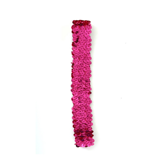 Pailletten Haarband - Roze