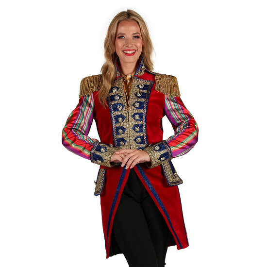 Thetru Carnavalsjas Dames - Velvet Sensation - Rood