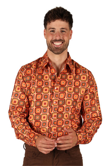Blouse Retro - Jaren 60 &amp; 70 Hippie - Heren