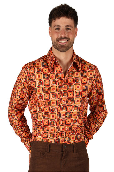 Blouse Retro - Jaren 60 &amp; 70 Hippie - Heren