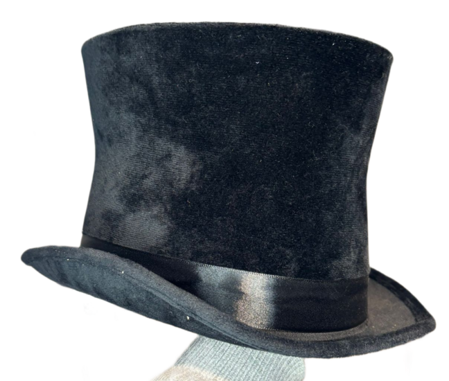 Tweedehands- Hoed- Maat 5060 - Zwart