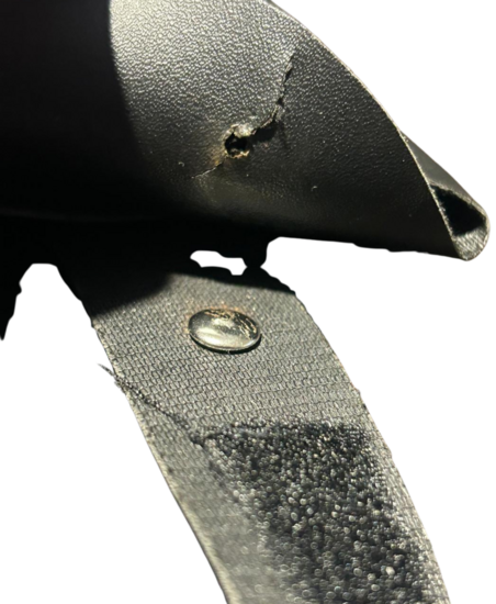 Tweedekans &ndash;  Leg strapped holster set - One sizes fits all - Zwart