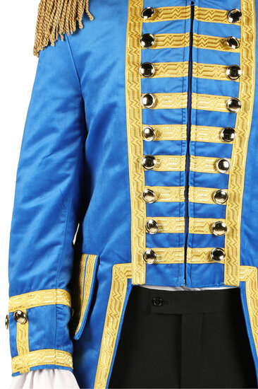 Thetru Carnavalsjas Heren - Fantasy World - Blauw-Goud