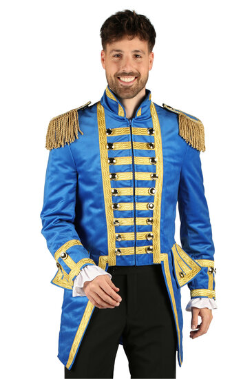 Thetru Carnavalsjas Heren - Fantasy World - Blauw-Goud