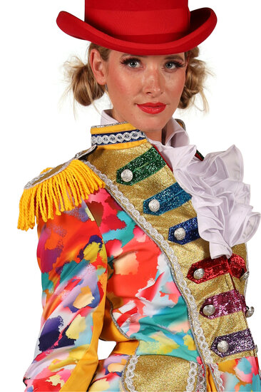 Thetru Carnavalsjas Dames - Color Paint Splatters 