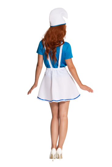 Smurf Jurk - Blauw - Dames