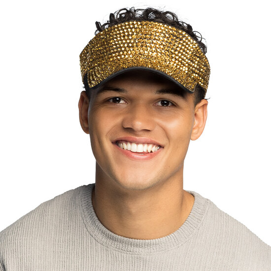 Festival Zonneklep - Glam Goud - Strass Steentjes