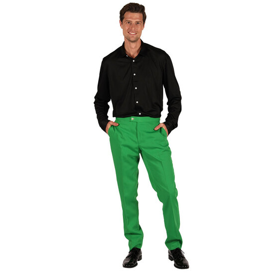 Heren broek Classic Style Groen