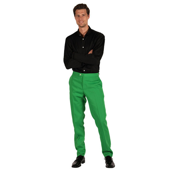 Heren broek Classic Style Groen