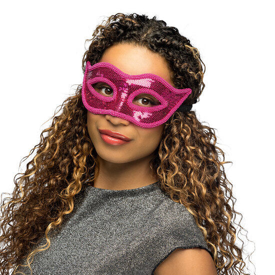 Oogmasker Venice Sequins - Gala Masker - Assorti