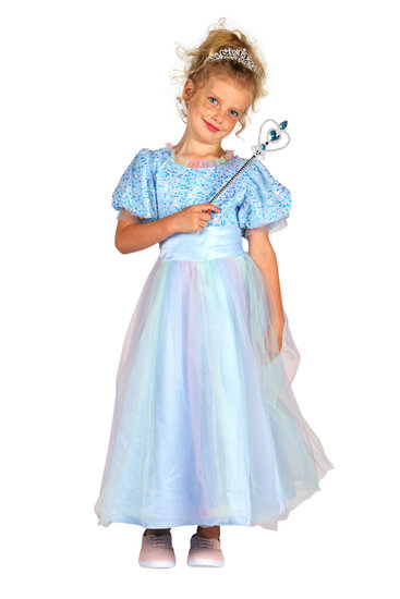 Prinsessen Jurk - Janna Blauw - Meisjes