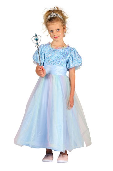 Prinsessen Jurk - Janna Blauw - Meisjes