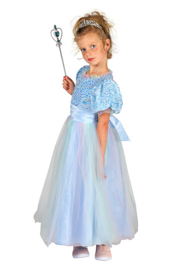 Prinsessen Jurk - Janna Blauw - Meisjes