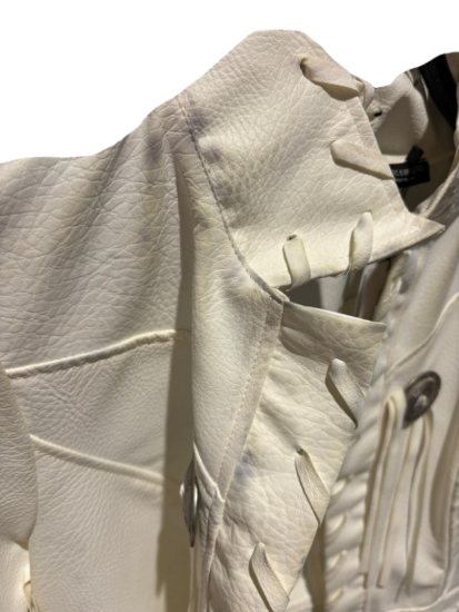 Tweedekans &ndash;  Cowboy vestje - Maat 36 - Wit