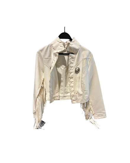 Tweedekans &ndash;  Cowboy vestje - Maat 36 - Wit