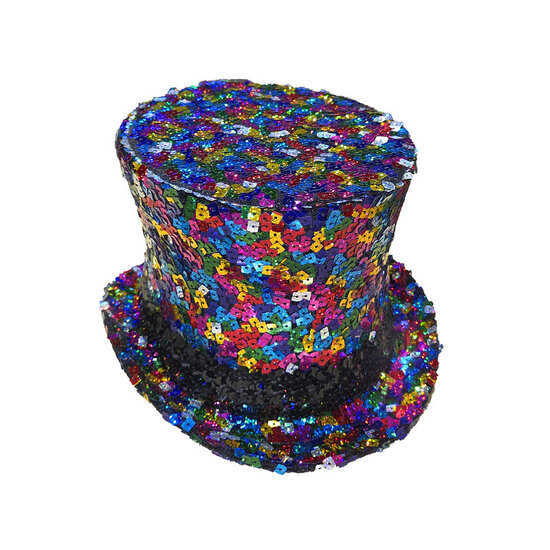 Hoge Hoed - Sequin Fiesta - Disco Pailletten 