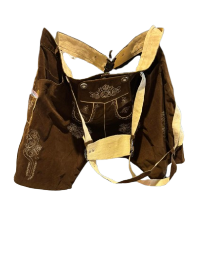 Tweedekans &ndash;  Lederhose- Maat 60 - Bruin